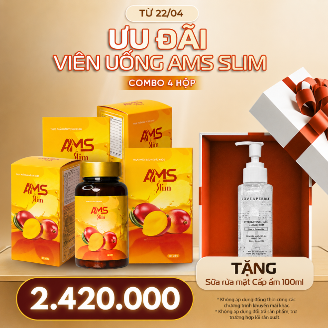 Combo 4 Hộp - AMS Slim